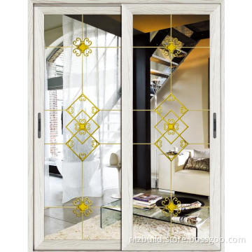 Aluminium +Glass Sliding Door Interior Door Customize New Design